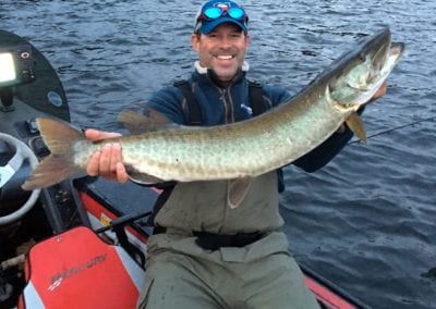Snider muskie Ontario fall in Canada
