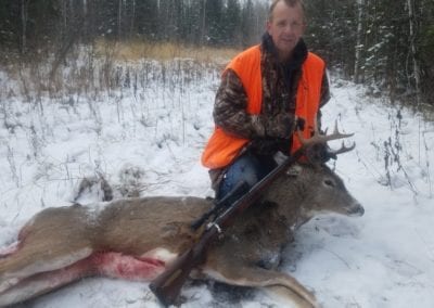Deer hunted at Manitou Weather Station in Ontario