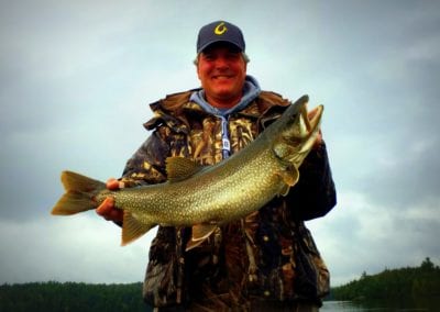 Lake trout trolling Ontario Manitou