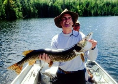 Northern Pike caught on the Manitou