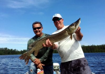 Guide Greg with Northern Pike