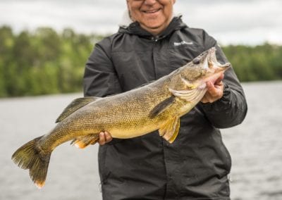 Trophy Walleye fishing in Ontario at the Manitou Weather Station