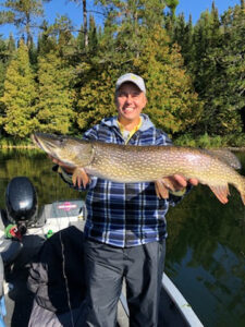 Canadian Pike at the Lower Manitou