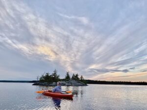 Kayaking the Lower Manitou