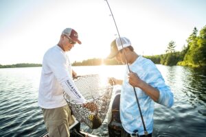 Fishing the Lower Manitou Lake