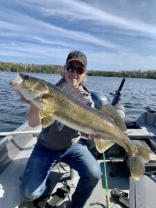 Aiden Walleye NW Ontario on Manitou Lake