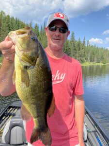 Canadian Largemouth Bass photo at Manitou Lake