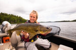Manitou Lake Ontario Walleye by Sam Whalen